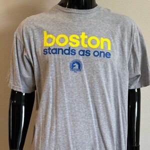 Gray Boston Graphic T-Shirt